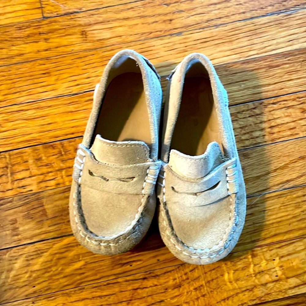Baby Zara Suede Penny loafer inspired suede shoes